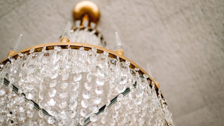 Photo Elegant chandelier